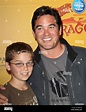 Dean Cain with his son Christopher Cain 'Dragons' presented by Stock ...