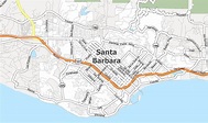 Santa Barbara California Map Printable Maps - Bank2home.com