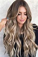 Great Highlighted Hair For Brunettes | Coloración de cabello, Cabello ...