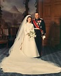 Wedding King Harald and Queen Sonja of Norway | Royal wedding dress ...