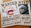 One Piece 12 Posters Recompensa Actual Wanted Se Busca Luffy | Meses ...