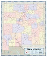New Mexico Counties Wall Map | Maps.com.com