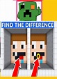 Minecraft - Spot The Difference v87 by Kelley D. Frederick | Goodreads