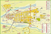 Cuneo tourist map