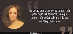 Frases y citas célebres de Mary Shelley