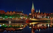 Bremen by night Foto & Bild | architektur, architektur bei nacht, nikon ...