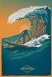 Ocean Life Surf Club Retro Surf Art Poster / Illustration - Etsy