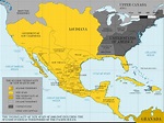 Map of the Viceroyalty of New Spain in 1800