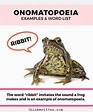 Onomatopoeia: Words List & Examples - ThinkWritten