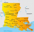 Louisiana Map Printable