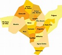 Mapa Freguesias Maia - Mapa Região