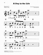 A Day In The Life Sheet Music | The Beatles | E-Z Play Today