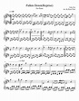 Fallen Down(Reprise) For Piano Sheet music for Piano | Download free in ...