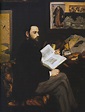 Ritratto di Émile Zola, quadro di Manet