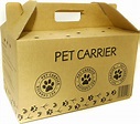 Cardboard Pet Carrier Large 460mm x 363mm x 253mm (Pack of 5): Amazon ...