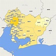 愛知県の地図 | Map-It マップ・イット