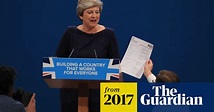 Prankster interrupts Theresa May's conference speech to hand her fake ...
