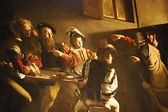 Caravaggio's painting of "The Calling of St. Matthew" Beautiful ...