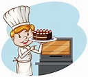Pastry Chef Vector Art, Icons, and Graphics for Free Download