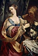 Judith with the Head of Holofernes Painting by Elisabetta Sirani - Pixels