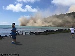 紐西蘭基督城5.8級淺層地震 懸崖震出煙塵 - Yahoo 新聞香港