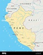 América del Sur, Perú, mapas, atlas, mapa del mundo, viajes, político ...