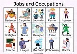 A-Z List of Occupations and Professions with Pictures