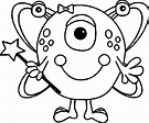 Cartoon Alien Coloring Pages at GetColorings.com | Free printable ...