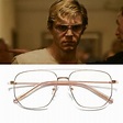 Movie TV Jeffrey Dahmer Glasses Cosplay Costume Eyeglasses - Etsy Canada