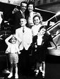 Ricardo Montalban and his wife Georgiana and their 4 children in 1955 ...