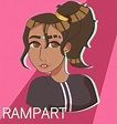Apex Legends Rampart Fanart Réaltra! - Illustrations ART street