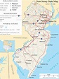 ♥ New Jersey State Map - A large detailed map of New Jersey State USA