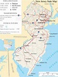♥ New Jersey State Map - A large detailed map of New Jersey State USA