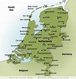 Ciudades en Holanda mapa - Mapa de Holanda ciudades (Europa Occidental ...