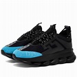 Versace Chain Reaction Sneaker Black & Blue Night | END.