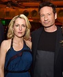 Gillian Anderson and David Duchovny arrive at the premiere of Fox's The ...