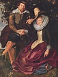 Großbild: Peter Paul Rubens: Selbstporträt des Malers mit seiner Frau ...