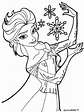 Dibujos Para Colorear Princesa Elsa - Páginas imprimibles