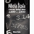 Nikola Tesla : Colorado Springs Notes, 1899-1900 (Paperback) - Walmart.com