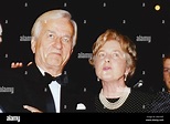 Bundespräsident Richard von Weizsäcker und Ehefrau Marianne, circa 1990 ...