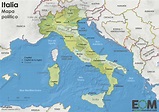 El mapa político de Italia - Mapas de El Orden Mundial - EOM - Easy Reader