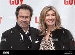 Dennis Miller and wife Carolyn Ali Espley arriving at the opening night ...