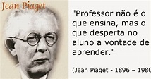 Aprendendo com Piaget: Resumo sobre o Livro:Seis estudos de psicologia ...