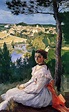 Top Impressionist Paintings - Frédéric Bazille, The View of the Village ...