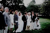 The wedding of Anthony Radziwill. Rose Schlossberg, Caroline Kennedy ...