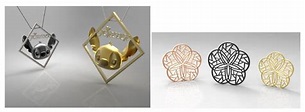 3D珠寶設計作品欣賞 - 金工藝廊