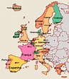 Europa Ocidental: Divisão Política - Pesquisa Escolar - UOL Educação
