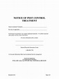 TX Notice Of Pest Control Treatment 2013-2021 - Fill and Sign Printable Template Online | US ...