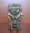 antigua imagen del dios wiracocha en bronce cin - Comprar Arte Étnico ...