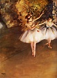 Two Dancers on Stage - Edgar Degas - WikiArt.org - encyclopedia of ...